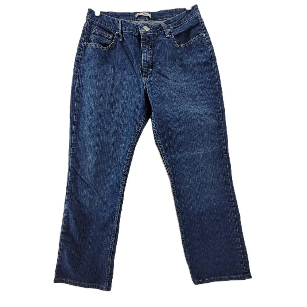 Vintage Lee Riders Relaxed Fit Jeans Womens 12P Blue Straight Stretch